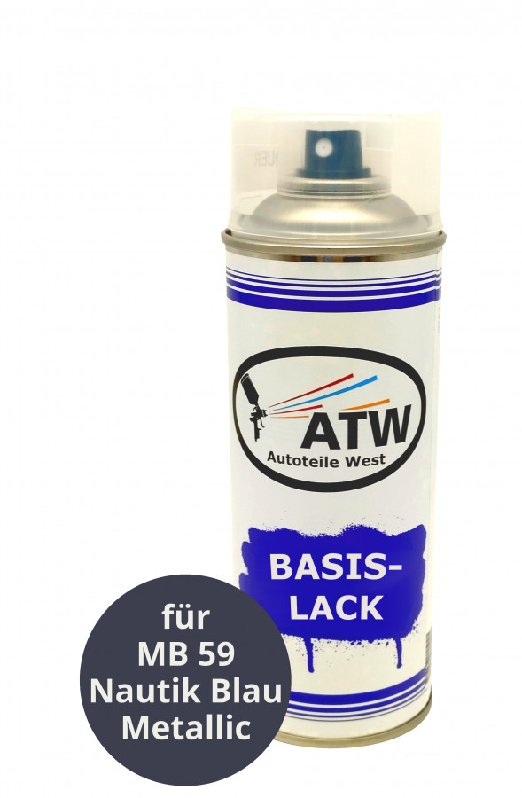 Autolack für MB 595 Nautik Blau Metallic